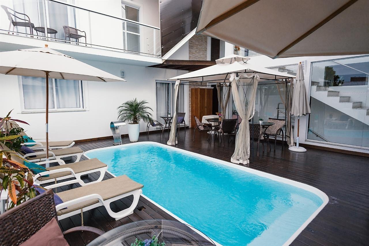 La Plage Residence Гаропаба Экстерьер фото